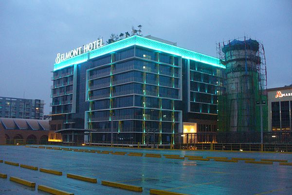 人生就是博官网照明的户表装璜灯用在菲律宾酒店工程项目